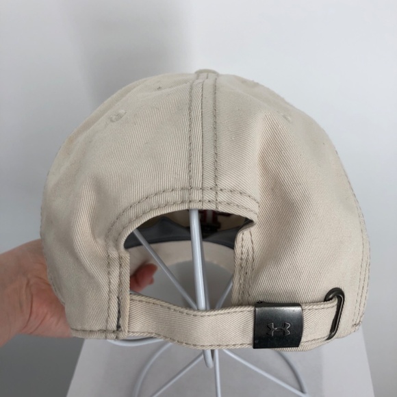 Under Armour Mens IU Indiana University Baseball Cap One Size Adjustable Cotton - Picture 7 of 13